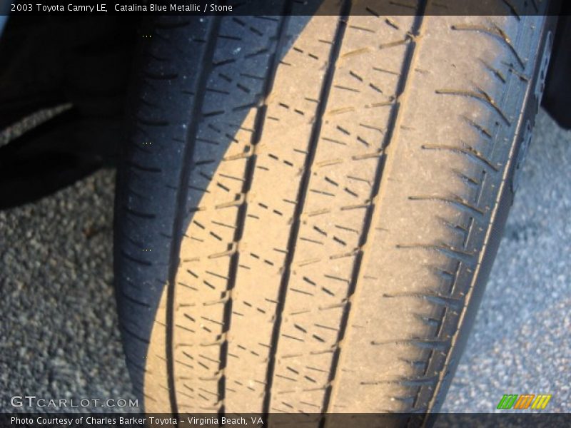 Catalina Blue Metallic / Stone 2003 Toyota Camry LE