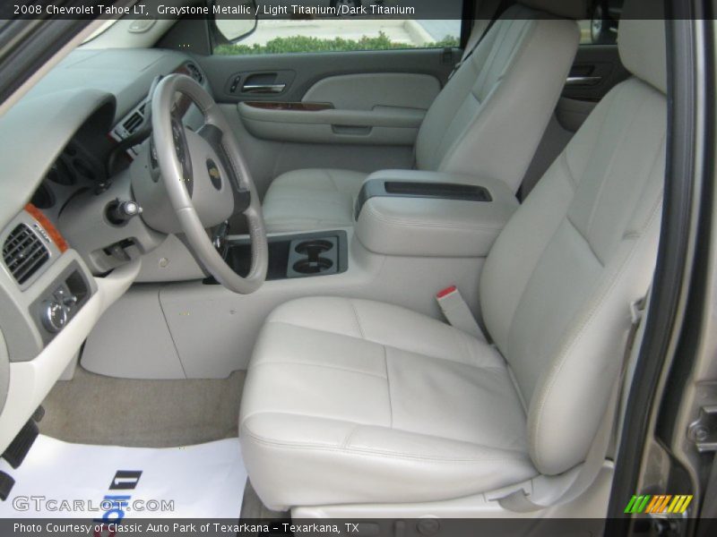 Graystone Metallic / Light Titanium/Dark Titanium 2008 Chevrolet Tahoe LT
