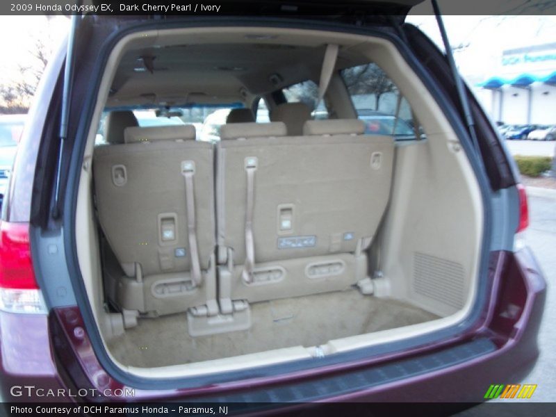 Dark Cherry Pearl / Ivory 2009 Honda Odyssey EX