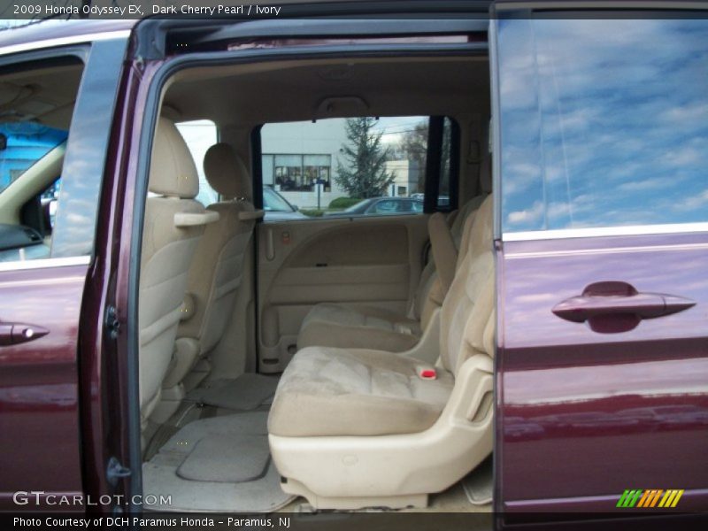 Dark Cherry Pearl / Ivory 2009 Honda Odyssey EX