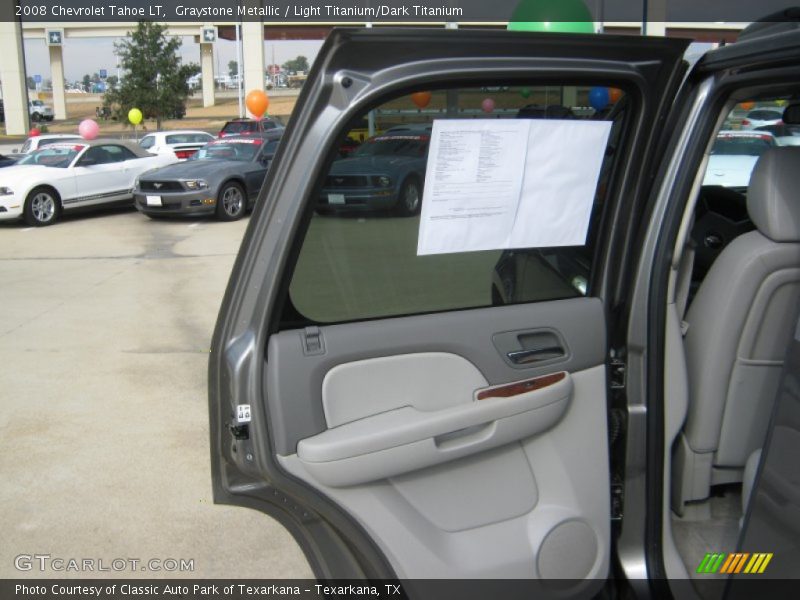 Graystone Metallic / Light Titanium/Dark Titanium 2008 Chevrolet Tahoe LT