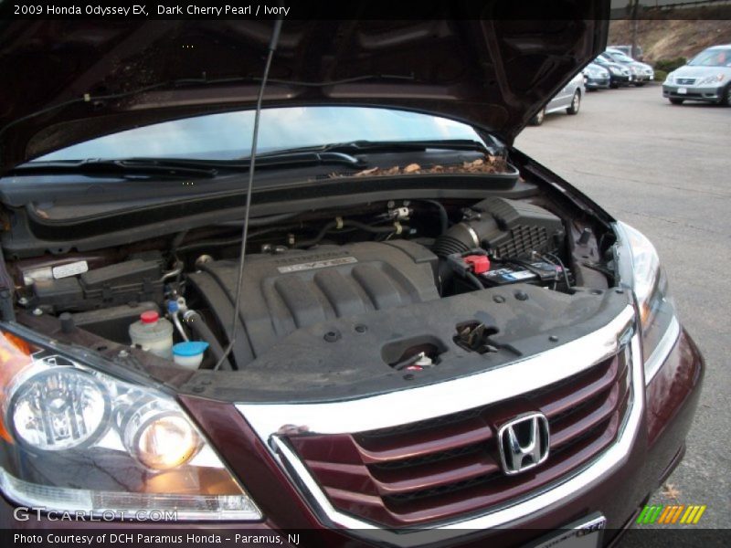 Dark Cherry Pearl / Ivory 2009 Honda Odyssey EX