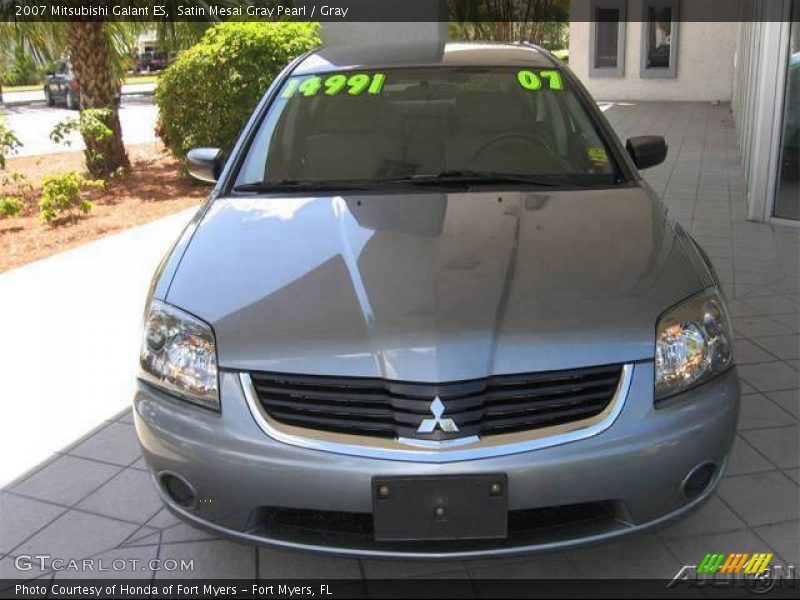 Satin Mesai Gray Pearl / Gray 2007 Mitsubishi Galant ES