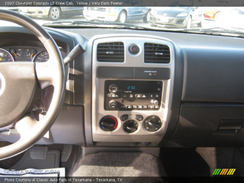 Yellow / Very Dark Pewter 2007 Chevrolet Colorado LT Crew Cab