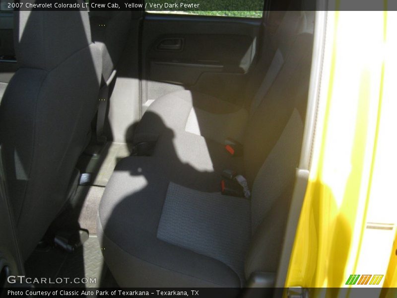 Yellow / Very Dark Pewter 2007 Chevrolet Colorado LT Crew Cab