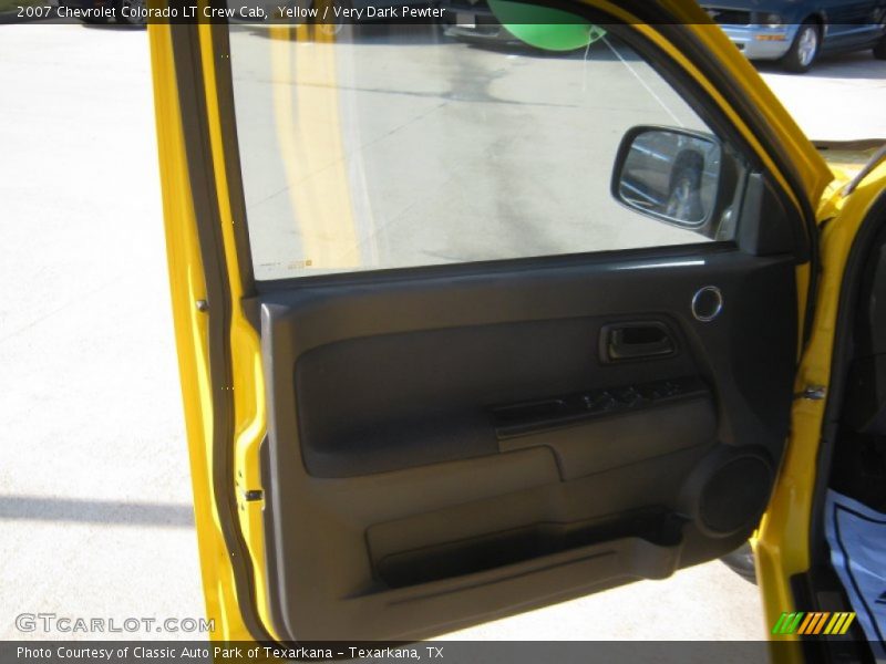 Yellow / Very Dark Pewter 2007 Chevrolet Colorado LT Crew Cab