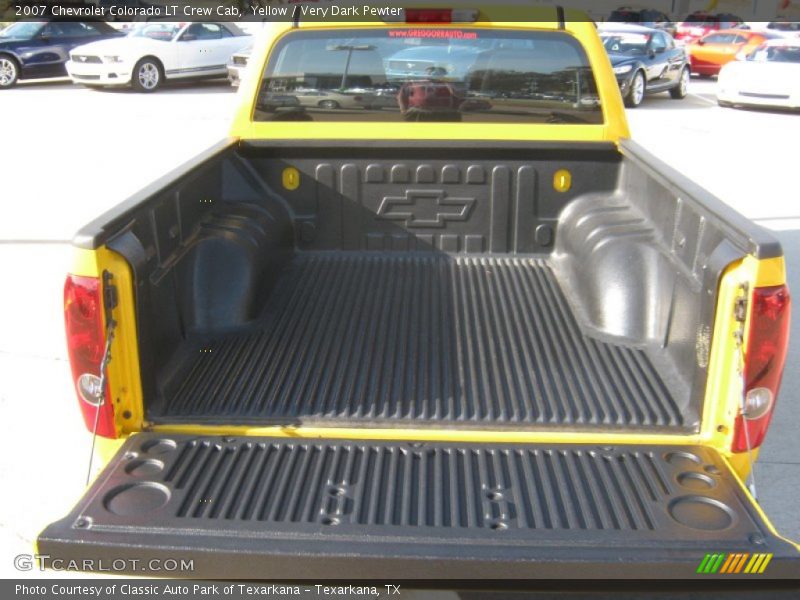Yellow / Very Dark Pewter 2007 Chevrolet Colorado LT Crew Cab