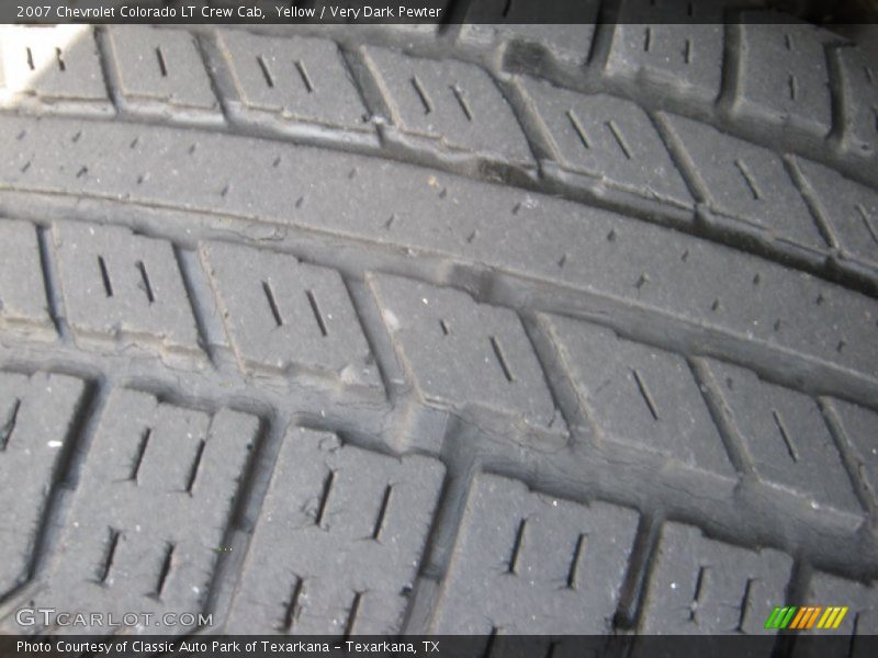 Yellow / Very Dark Pewter 2007 Chevrolet Colorado LT Crew Cab