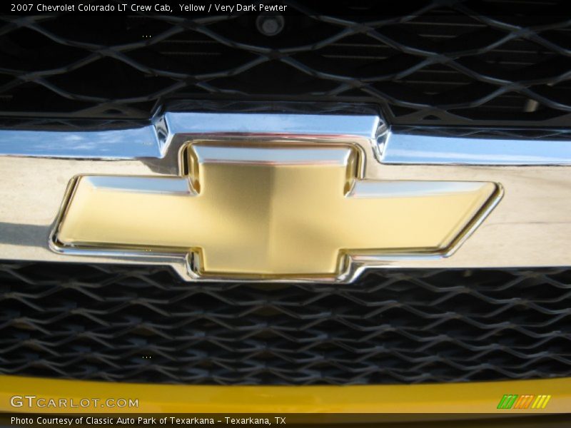 Yellow / Very Dark Pewter 2007 Chevrolet Colorado LT Crew Cab