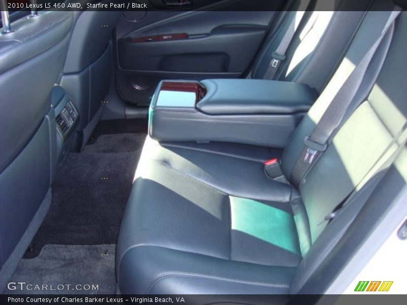 Starfire Pearl / Black 2010 Lexus LS 460 AWD