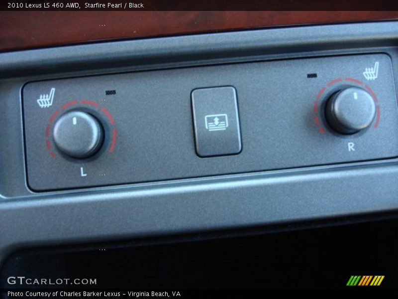Starfire Pearl / Black 2010 Lexus LS 460 AWD