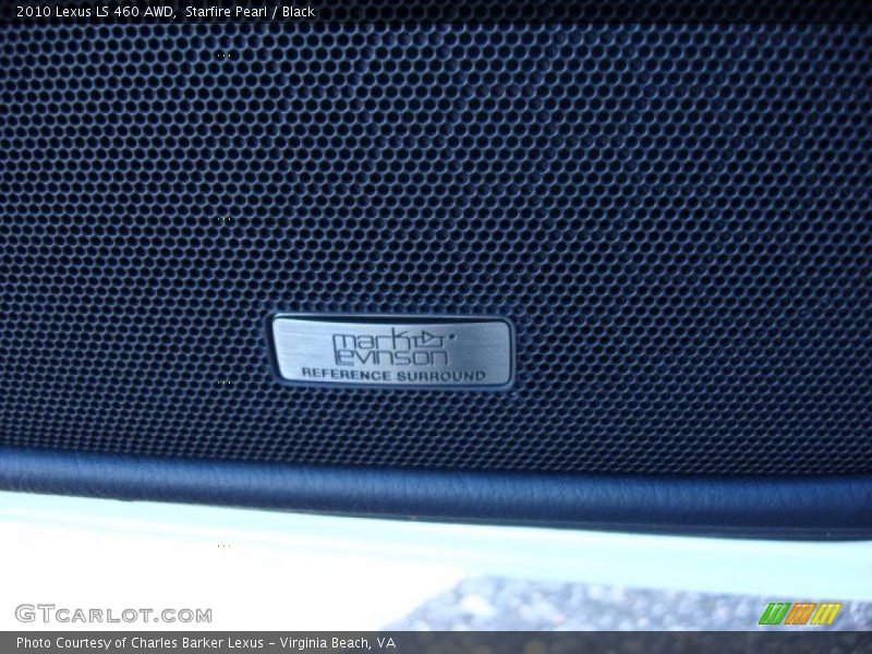 Starfire Pearl / Black 2010 Lexus LS 460 AWD