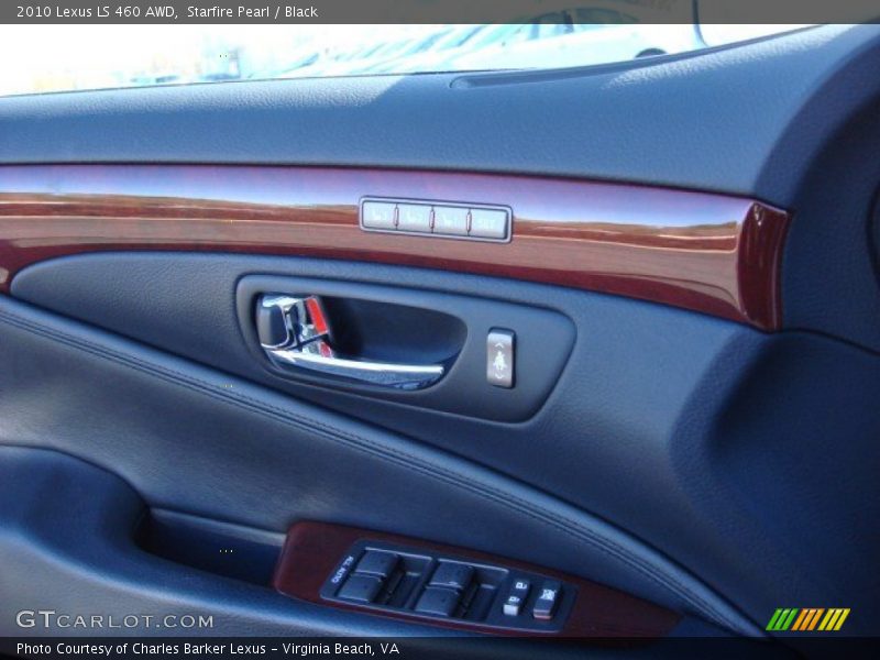 Starfire Pearl / Black 2010 Lexus LS 460 AWD