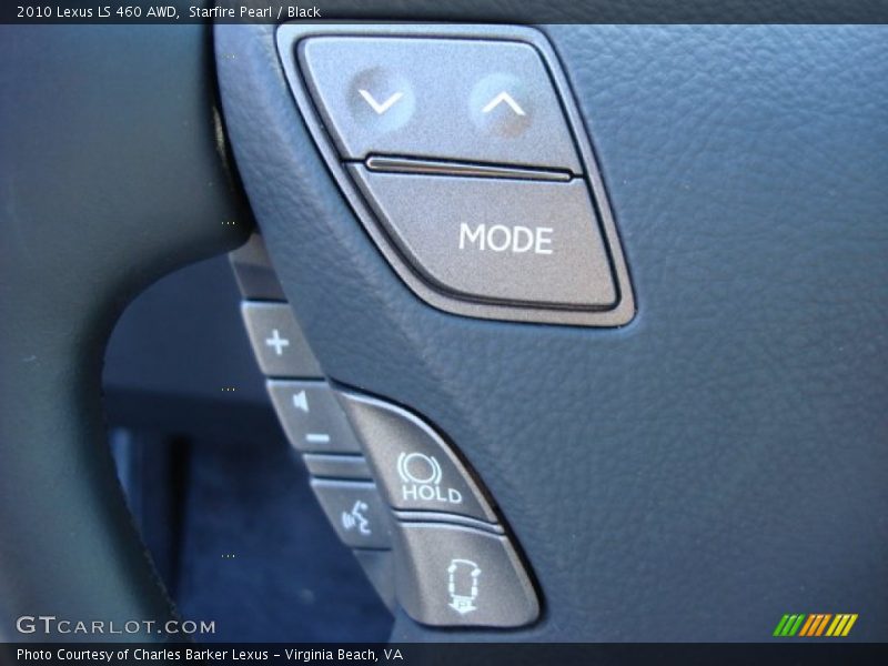 Starfire Pearl / Black 2010 Lexus LS 460 AWD