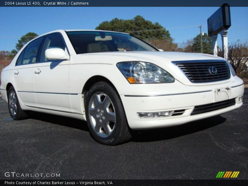 Crystal White / Cashmere 2004 Lexus LS 430