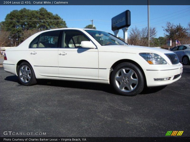 Crystal White / Cashmere 2004 Lexus LS 430