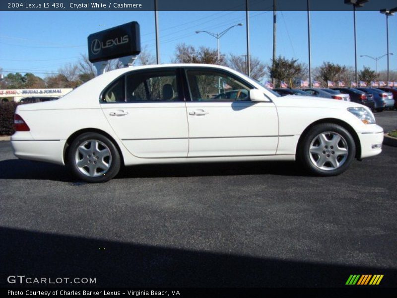 Crystal White / Cashmere 2004 Lexus LS 430