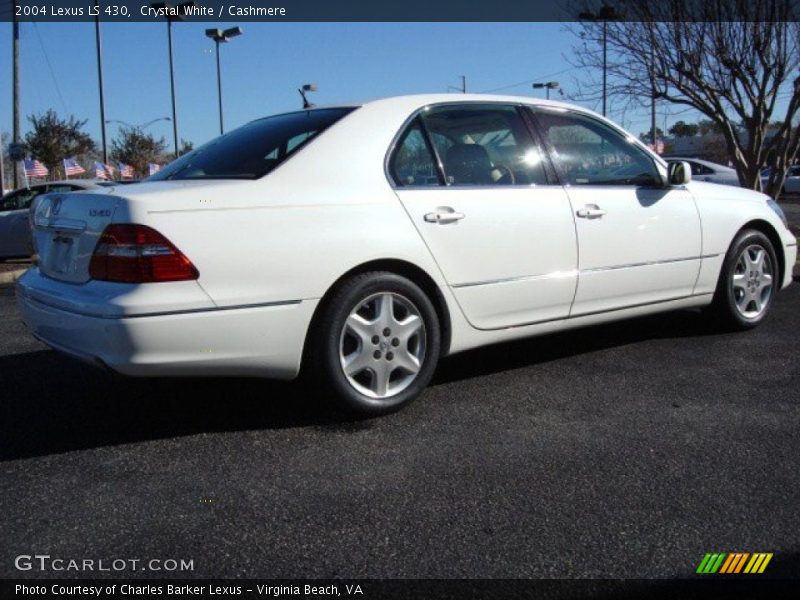 Crystal White / Cashmere 2004 Lexus LS 430