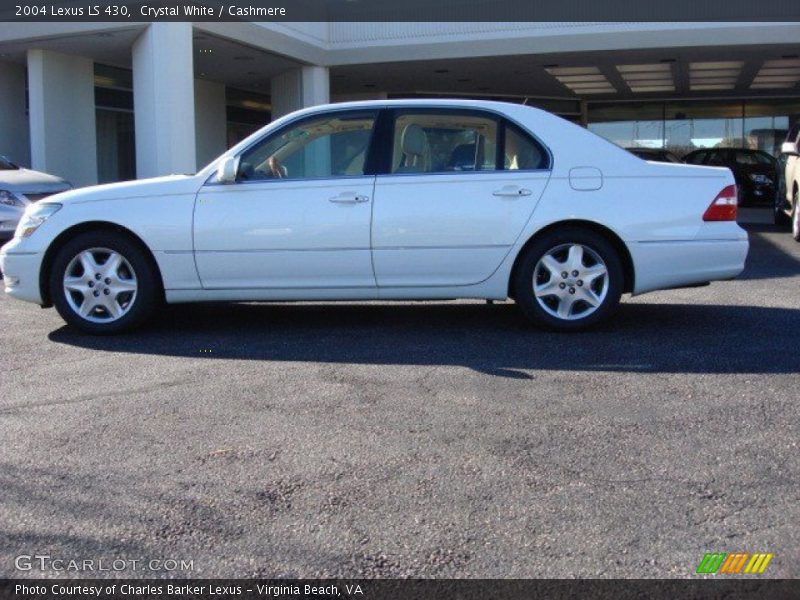 Crystal White / Cashmere 2004 Lexus LS 430