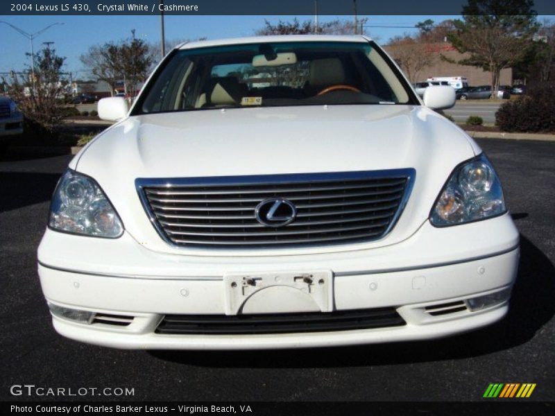 Crystal White / Cashmere 2004 Lexus LS 430