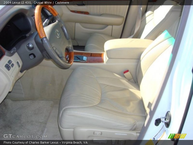 Crystal White / Cashmere 2004 Lexus LS 430