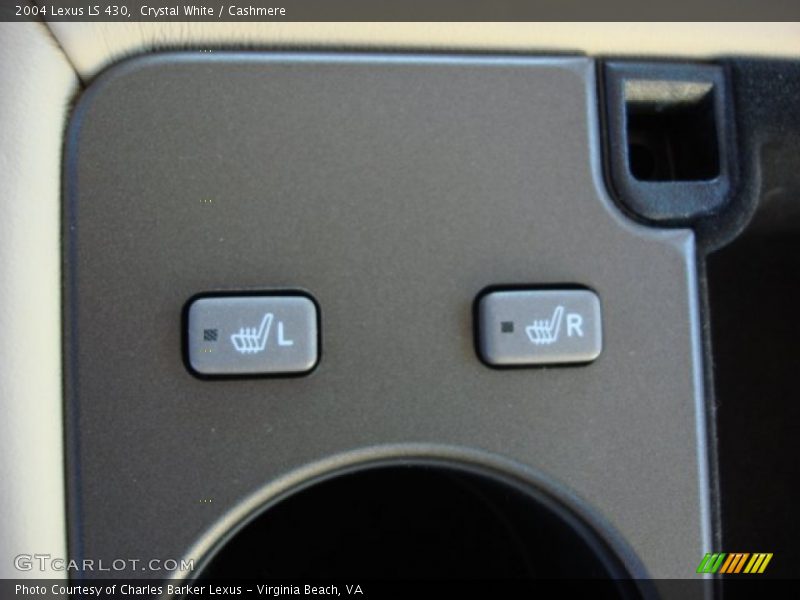 Crystal White / Cashmere 2004 Lexus LS 430