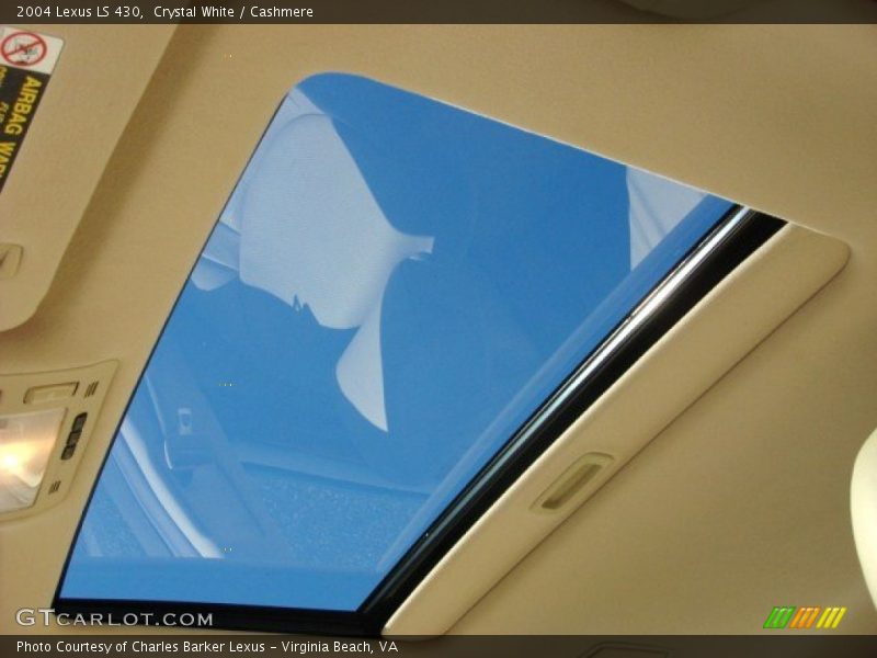 Crystal White / Cashmere 2004 Lexus LS 430