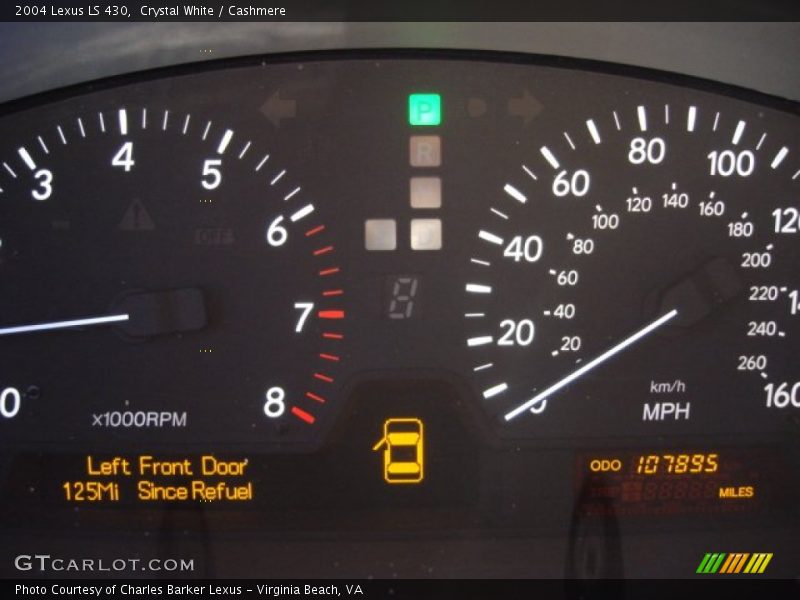 Crystal White / Cashmere 2004 Lexus LS 430