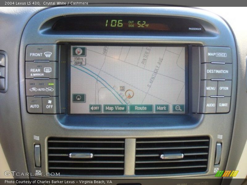 Crystal White / Cashmere 2004 Lexus LS 430