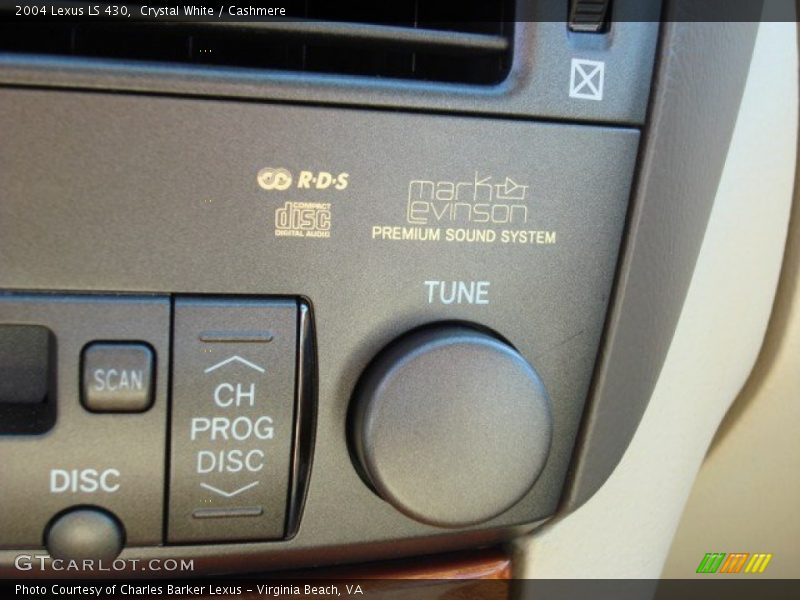 Crystal White / Cashmere 2004 Lexus LS 430