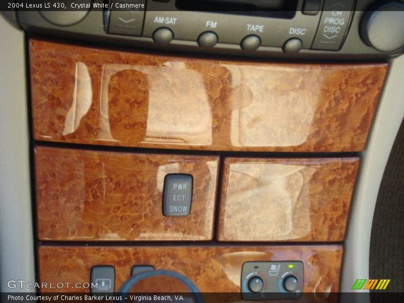 Crystal White / Cashmere 2004 Lexus LS 430