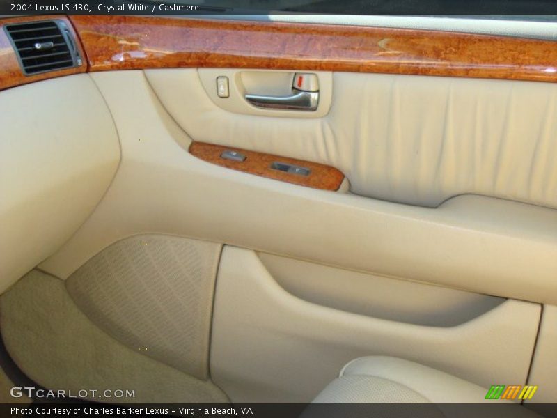 Crystal White / Cashmere 2004 Lexus LS 430