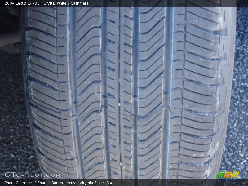 Crystal White / Cashmere 2004 Lexus LS 430