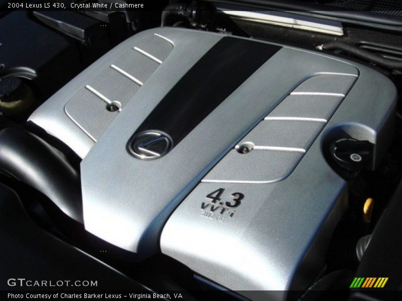 Crystal White / Cashmere 2004 Lexus LS 430