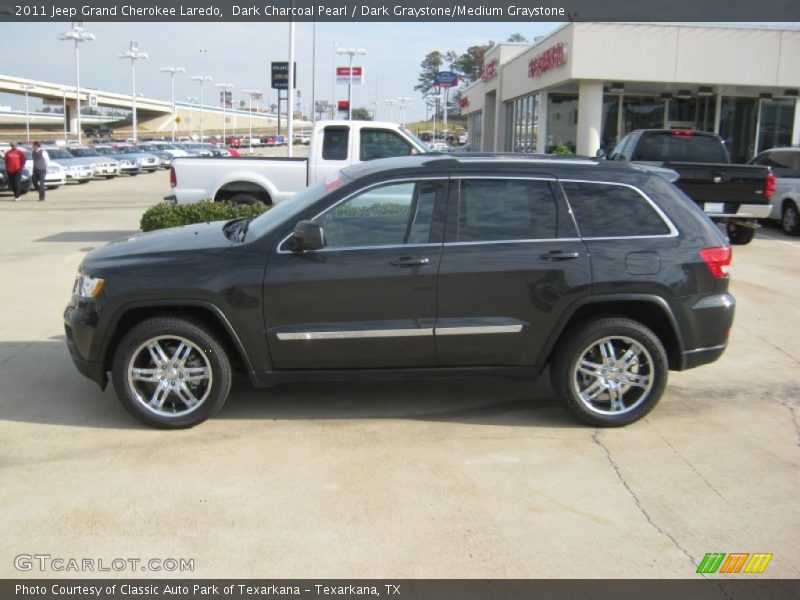 Dark Charcoal Pearl / Dark Graystone/Medium Graystone 2011 Jeep Grand Cherokee Laredo