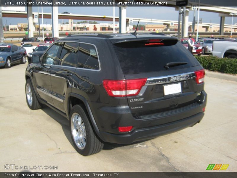 Dark Charcoal Pearl / Dark Graystone/Medium Graystone 2011 Jeep Grand Cherokee Laredo
