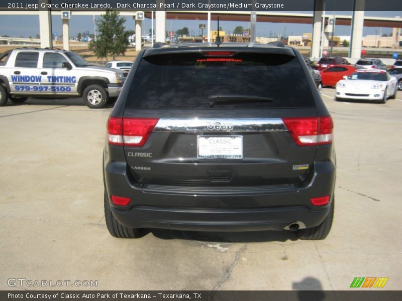 Dark Charcoal Pearl / Dark Graystone/Medium Graystone 2011 Jeep Grand Cherokee Laredo