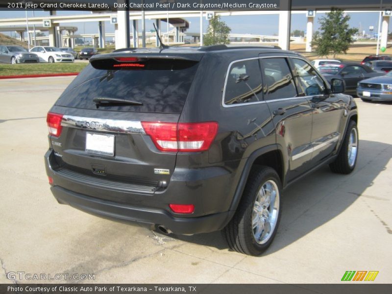 Dark Charcoal Pearl / Dark Graystone/Medium Graystone 2011 Jeep Grand Cherokee Laredo