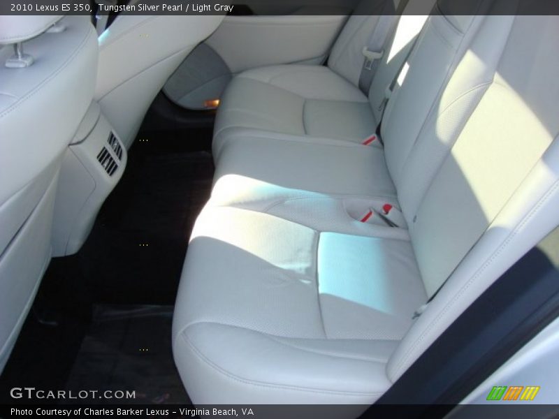 Tungsten Silver Pearl / Light Gray 2010 Lexus ES 350