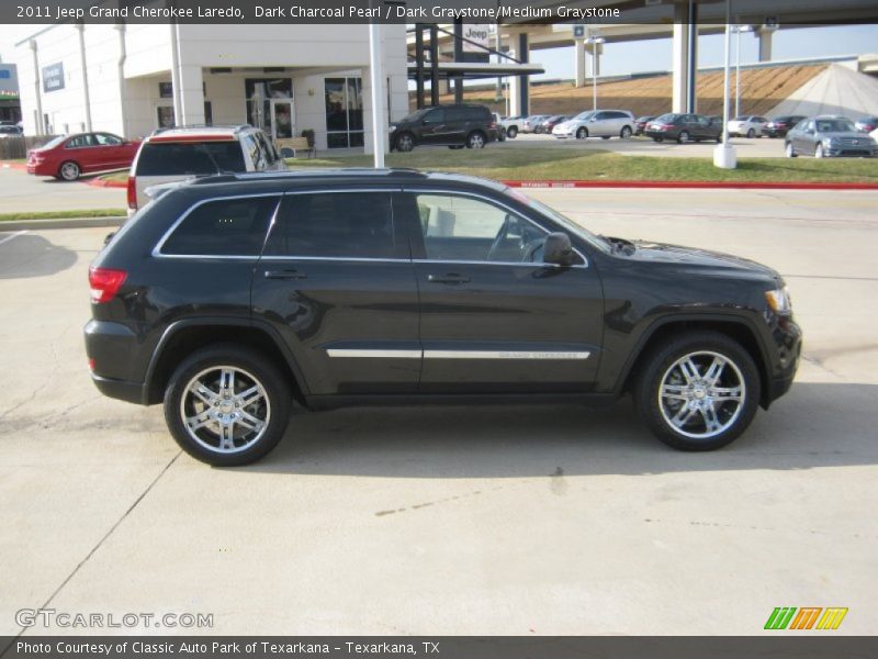 Dark Charcoal Pearl / Dark Graystone/Medium Graystone 2011 Jeep Grand Cherokee Laredo