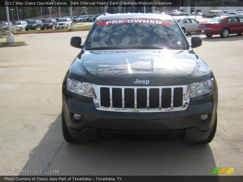 Dark Charcoal Pearl / Dark Graystone/Medium Graystone 2011 Jeep Grand Cherokee Laredo