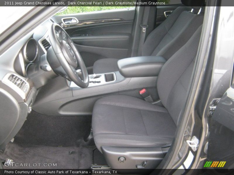 Dark Charcoal Pearl / Dark Graystone/Medium Graystone 2011 Jeep Grand Cherokee Laredo