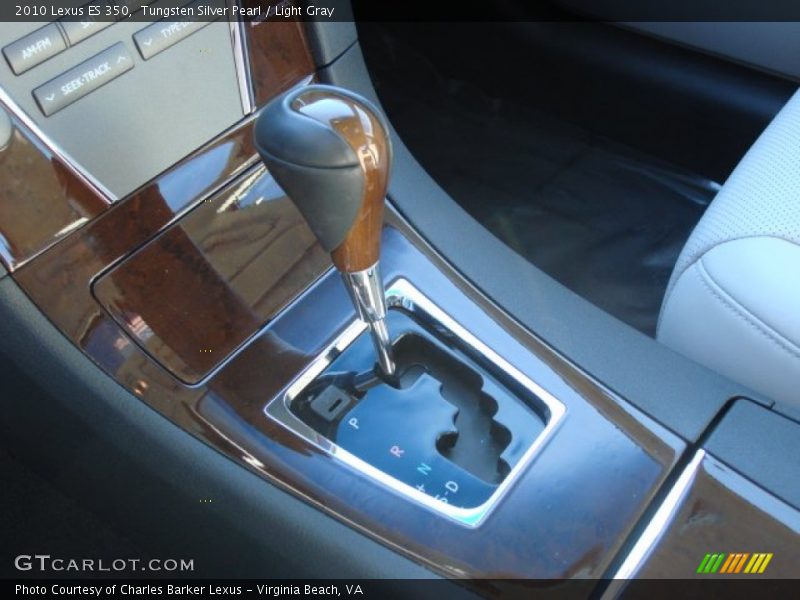Tungsten Silver Pearl / Light Gray 2010 Lexus ES 350