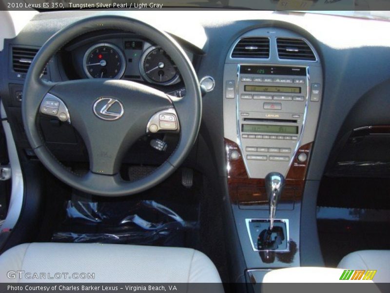 Tungsten Silver Pearl / Light Gray 2010 Lexus ES 350