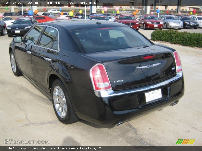 Brilliant Black Crystal Pearl / Black 2011 Chrysler 300 Limited
