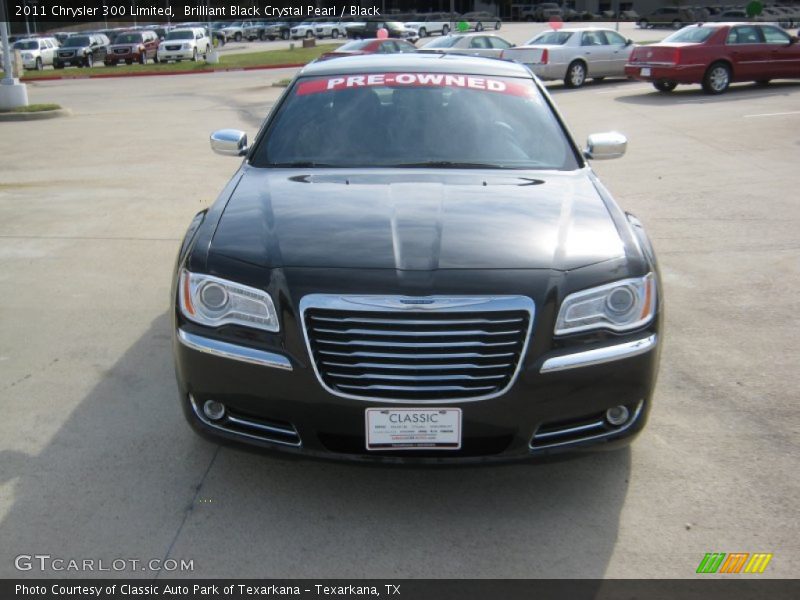 Brilliant Black Crystal Pearl / Black 2011 Chrysler 300 Limited