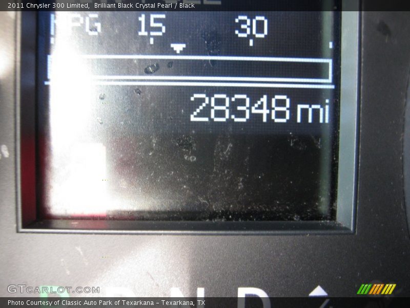 Brilliant Black Crystal Pearl / Black 2011 Chrysler 300 Limited