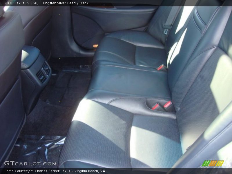 Tungsten Silver Pearl / Black 2010 Lexus ES 350