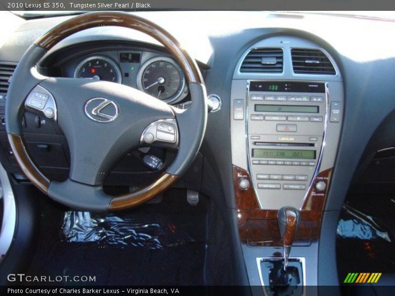 Tungsten Silver Pearl / Black 2010 Lexus ES 350