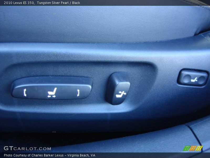 Tungsten Silver Pearl / Black 2010 Lexus ES 350